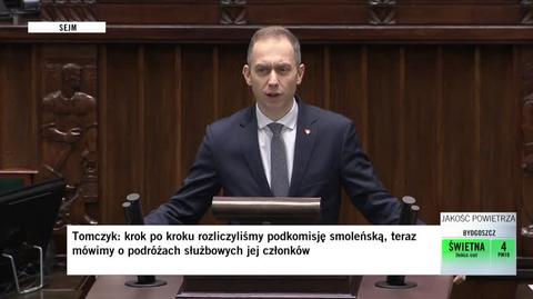 Tomczyk: Kilometrówki to nie wszystko. Mamy jeszcze do czynienia z lotami na ponad 260 tysięcy złotych