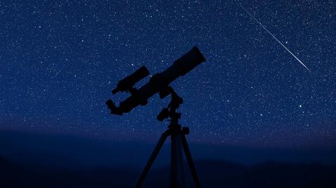 Zielony meteor na niebie Queensland