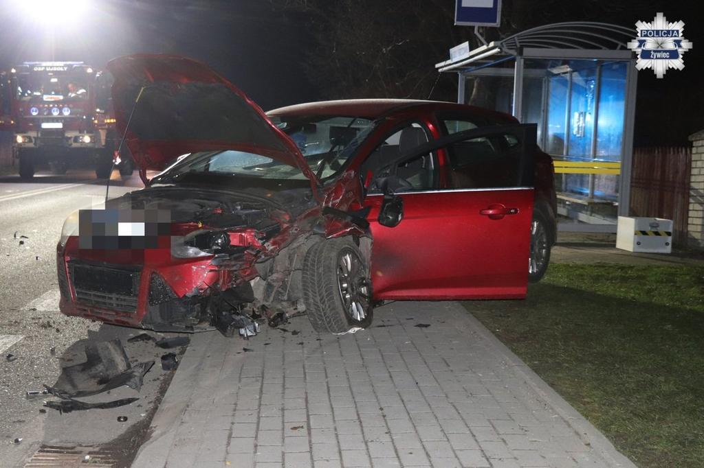Rozbity samochód