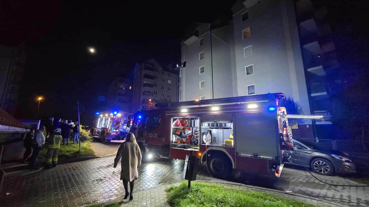 Tragiczny pożar w mieszkaniu. Nie żyje kobieta