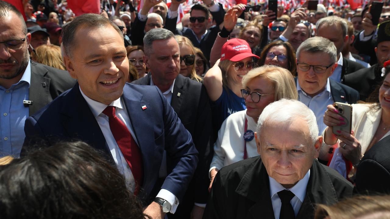Ochroniarz Nawrockiego i Kaczyńskiego ma zarzuty i wyrok