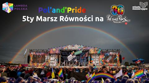 Marsz Równości na Pol'and'Rock Festival