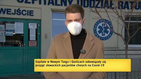 Pierwsza pacjentka ze Słowacji trafiła do Gorlic