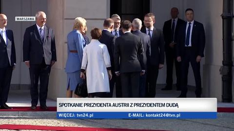 Prezydent Austrii składa wizytę w Polsce 