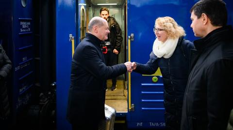 Scholz z niezapowiedzianą wizytą i wieściami dla Ukrainy