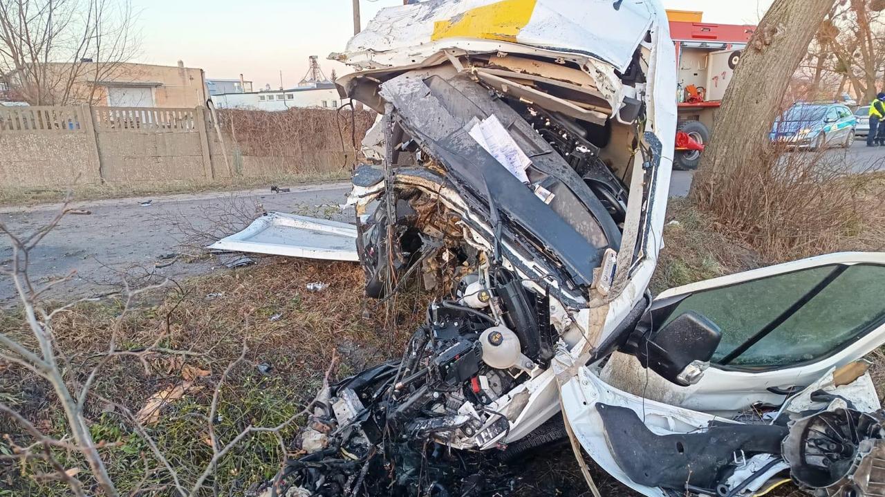 Uciekał przed policją, uderzył w drzewo. Nie żyje