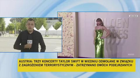 W związku z zagrożeniem terrorystycznym w Wiedniu odwołano trzy koncerty Taylor Swift. Zatrzymano trzech podejrzanych