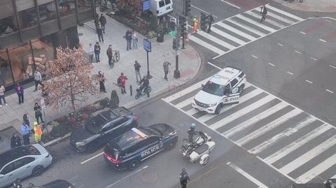 Strzały w okolicach Białego Domu. Nagranie nadesłane przez świadka na Kontakt24