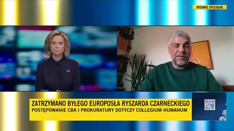 Zieliński: europoseł Ryszard Czarnecki bardzo zaangażował się w promowanie tej bardzo młodej uczelni