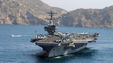 Amerykański lotniskowiec USS George H.W. Bush