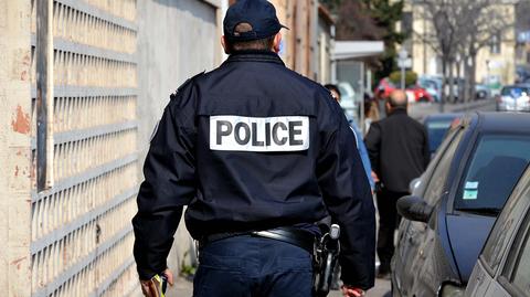 Interwencja francuskiej policji. Wideo archiwalne