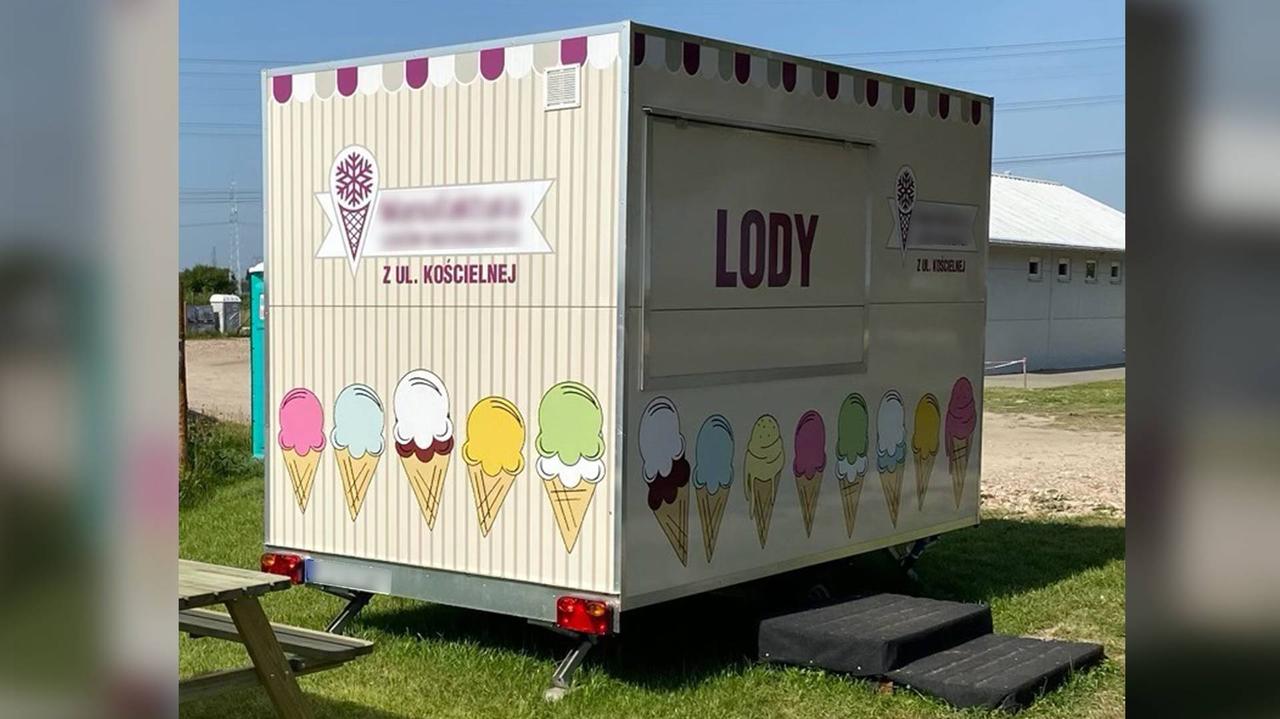 Nietypowa kradzież. Zniknęła budka z lodami