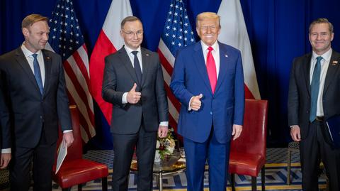 Trump poświęcił Macronowi kilka godzin, nie kilka minut. "Duda nie był na wizycie, tylko był w poczekalni"