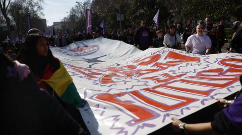 Madryd. Wielotysięczny protest przeciwko wysokim cenom mieszkań w Hiszpanii