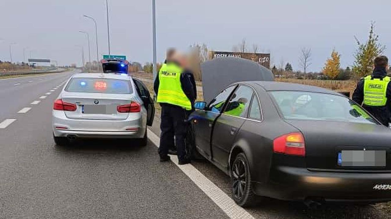Uciekał przed policją, dostał 210 punktów karnych i mandaty na 31,5 tys. zł
