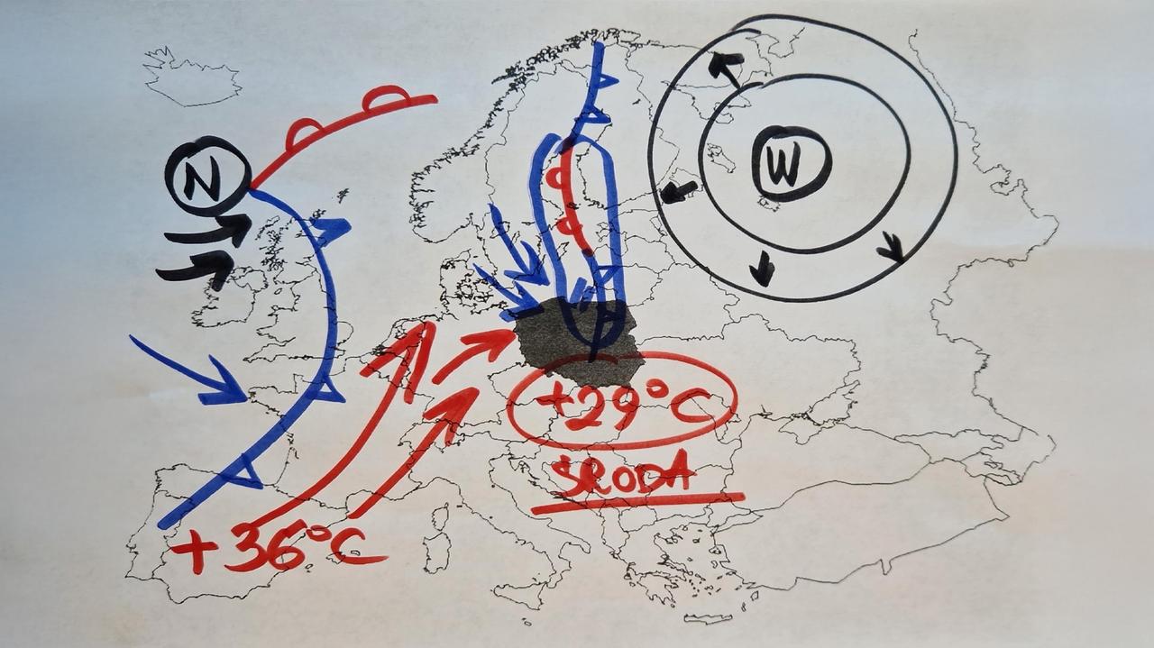 "Widać kolejną falę gorącego powietrza"