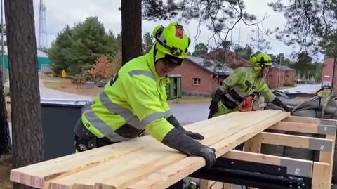 Finlandia rozpoczęła budowę zapory na granicy z Rosją (wideo archiwalne)