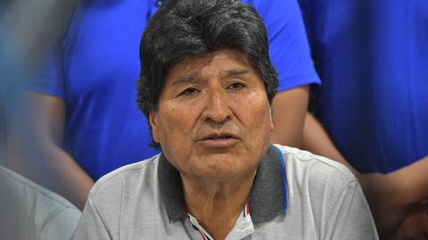 Evo Morales na nagraniach archiwalnych 