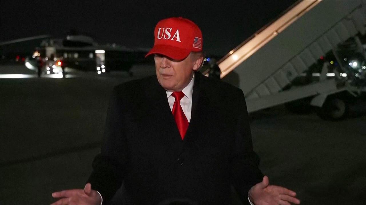 Wpis i grafika Trumpa. Szef BBN: przekracza wszelkie normy