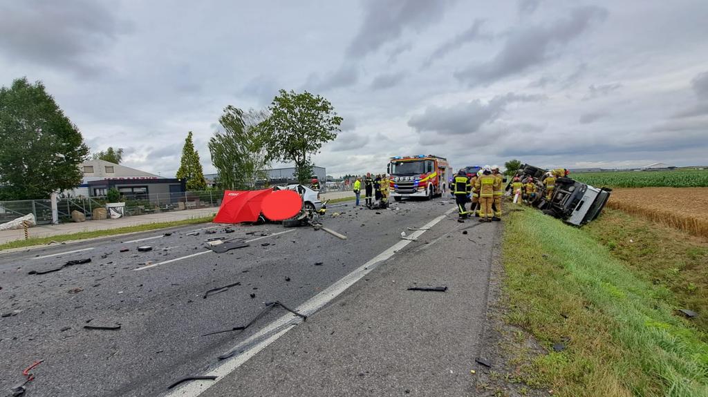 Śmiertelny wypadek na DK94