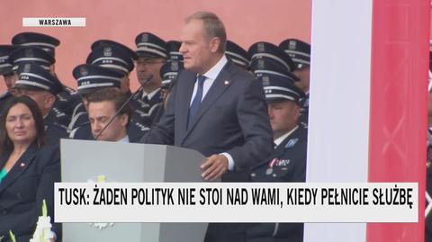 Tusk: dodatkowy miliard złotych na potrzeby policji