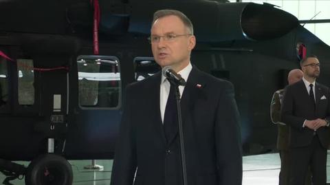 Andrzej Duda: uzupełnianie uzbrojenia, jego unowocześnianie  i nabywanie nowych jego elementów to jest niekończący się proces