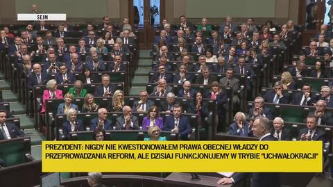 Duda: ci z was, którzy odliczają mi czas, popełniają grzech pychy