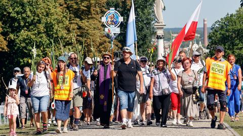 Pielgrzymka na Jasną Górę. "Same nogi niosą"