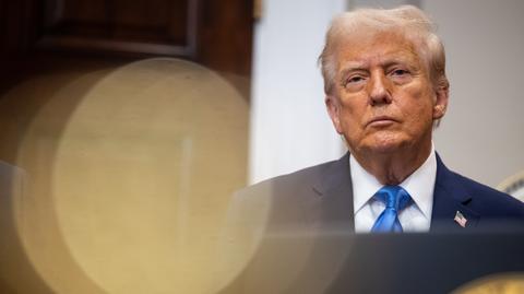 Prompter nie zadziałał, Donald Trump to skomentował