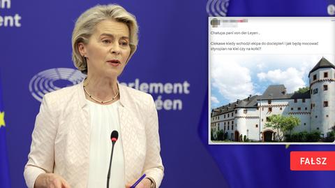 Ursula von der Leyen ponownie szefową Komisji Europejskiej