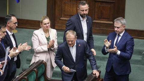 Donald Tusk w Sejmie