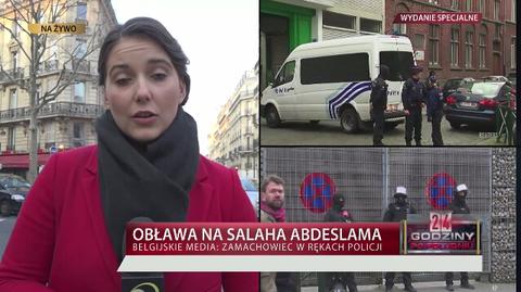Belgia: Salah Abdeslam zatrzymany, trwa operacja policji