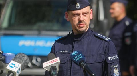 Komendant Główny Policji miał wypadek. O szczegółach jego rzeczniczka inspektor Katarzyna Nowak