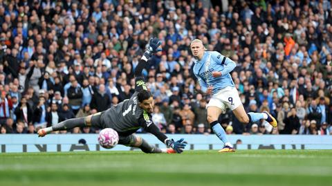 Erling Haaland bohaterem derbów Manchesteru
