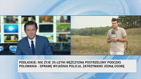 Mężczyzna śmiertelnie postrzelony podczas polowania na dziki