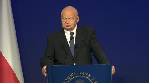 Glapiński: aktualne prognozy sugerują, że w III kw. dynamika cen może spaść w okolicy 3 proc.