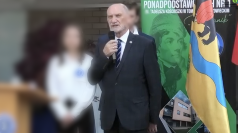 Antoni Macierewicz na rozpoczęciu roku szkolnego o "zbrodni smoleńskiej"