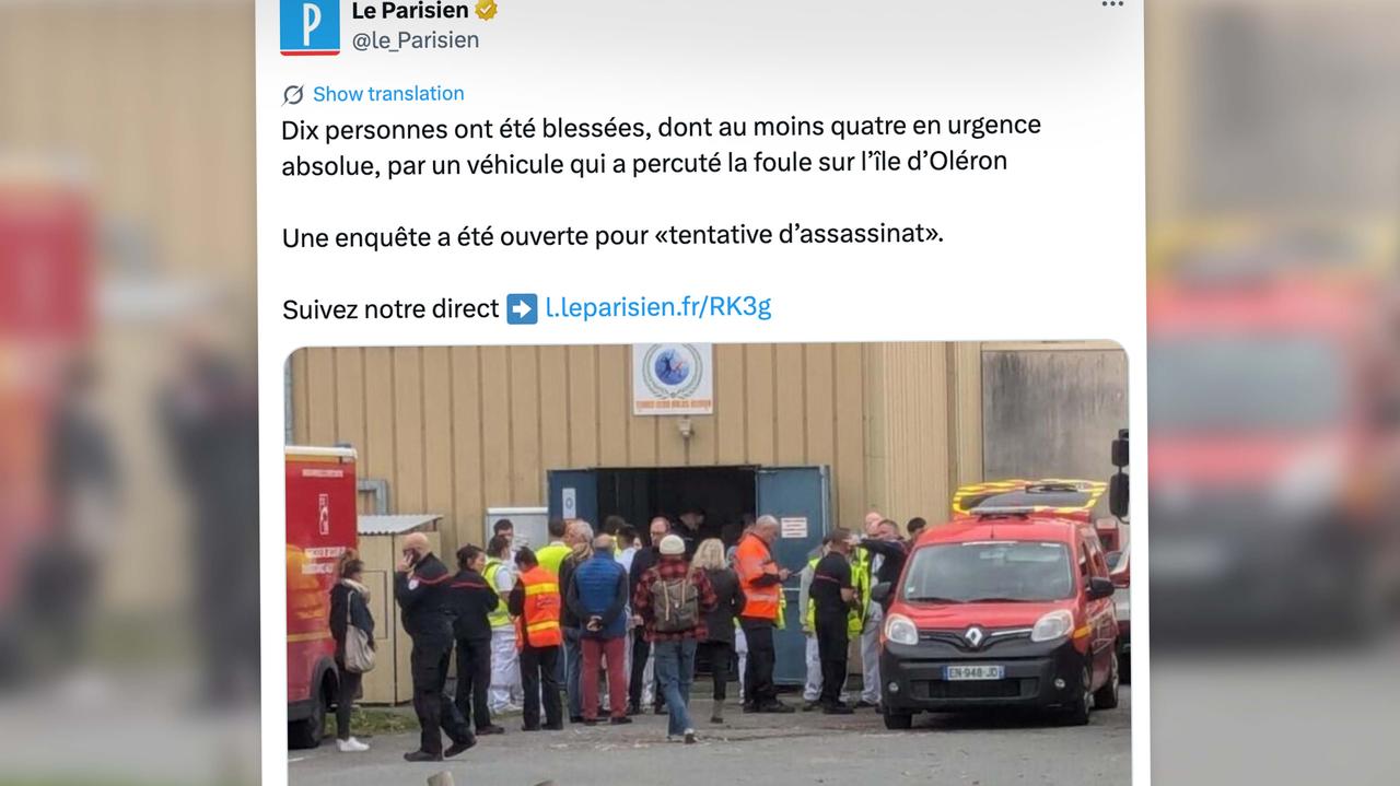 "Celowo" wjeżdżał w ludzi, 10 osób rannych