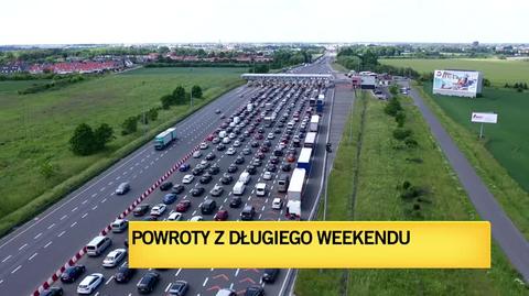 Powroty z długiego weekendu