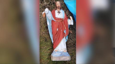 Figurka zniknąła z przydrożnej kapliczki w miejscowości Bełcząc w powiecie radzyńskim