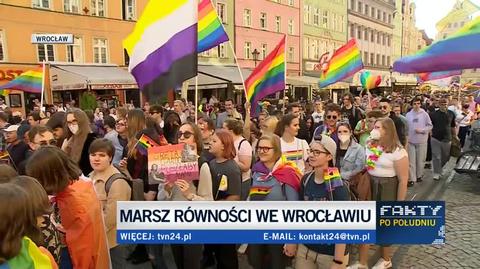 Marsz Równości przeszedł ulicami Wrocławia