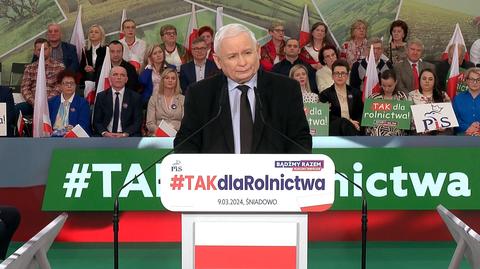 Kaczyński zapowiada "wielki marsz w Warszawie". Wskazał datę