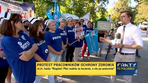 Tak wygląda "białe miasteczko 2.0" utworzone przez protestujących medyków