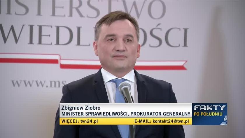 Ziobro: Trybunał Konstytucyjny stwierdził, że konstytucja jest najwyższej rangi aktem prawnym w Polsce