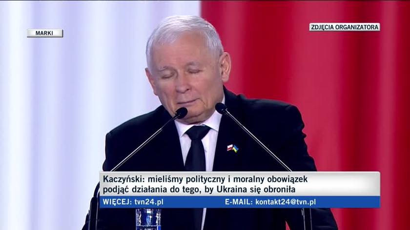 Jarosław Kaczyński o inflacji