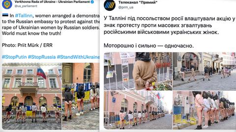 Protesty w Estonii
