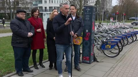 Dyrektor ZDM o inwestycjach rowerowych w Warszawie (wideo z lutego 2024)