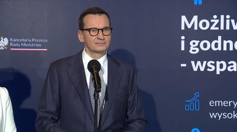 Premier Morawiecki o wyborze szefa KNF na nową kadencję (wypowiedź z 20 listopada 2023)