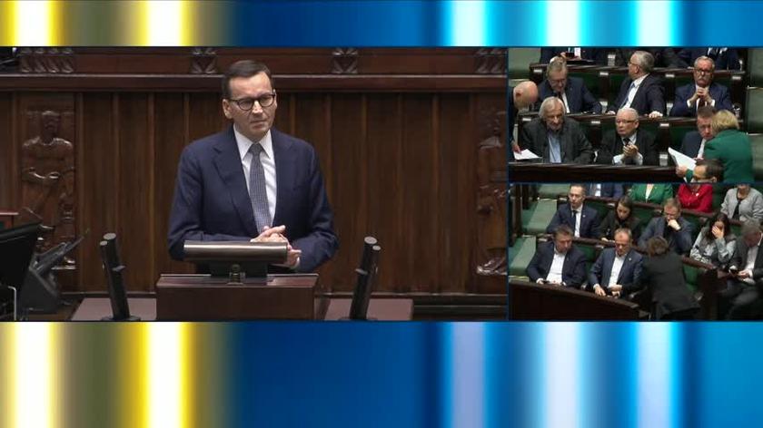 Morawiecki: Mr. Marshal and the opposition, which may have a majority in this House, are blocking the project on loan holidays