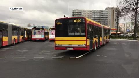 Zajezdnia autobusowa (wideo archiwalne)